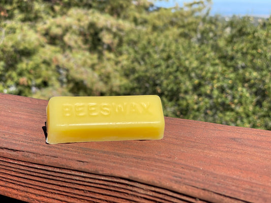 Beeswax bar, 1.2oz (34g)