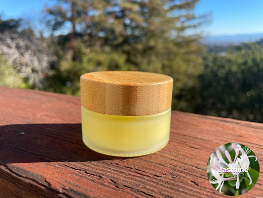 Jasmine Scented Beeswax Hand Cream: Natural Skin Care